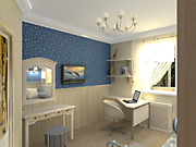 Детская комната в трехкомнатной квартире. г.Екатеринбург. Эскизы